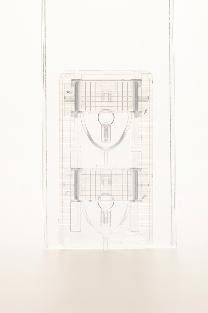 ガイドレールを取り付けたもの