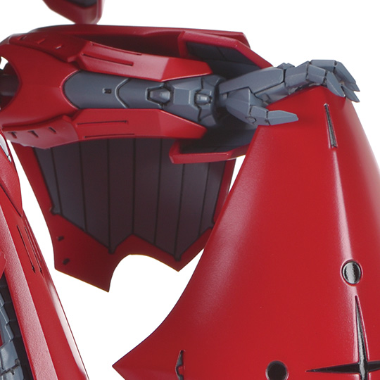 開き手（左右）、握り手（左右）、武器持ち手（左右）、角度の付いた武器持ち手（左右）、ベイルを立てる左手の9種が付属。 ベイルは武器持ち手を使用することでグリップを握ることも可能