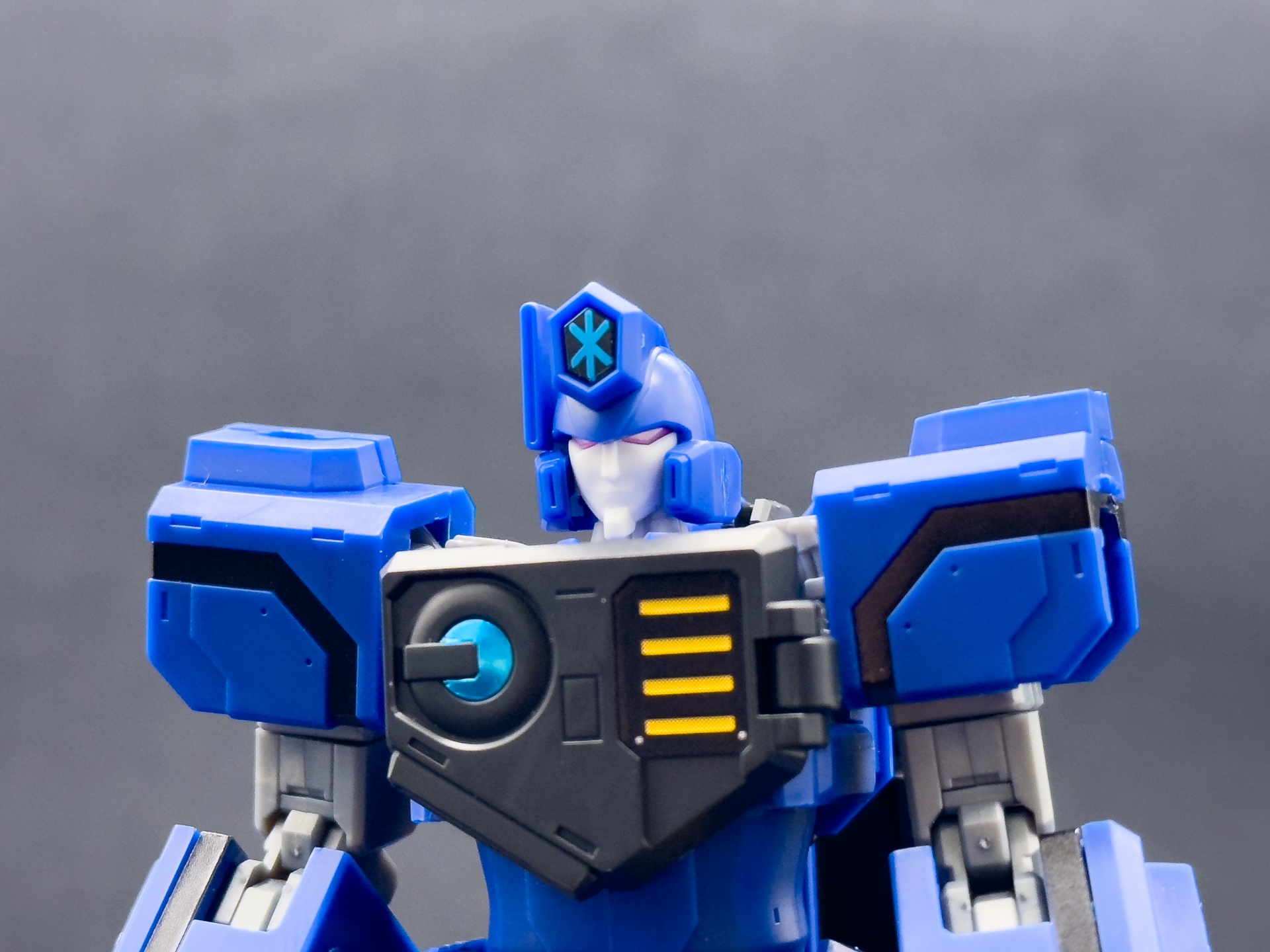 頭部はパーツ差し替えにて2種類の表情を再現可能です。