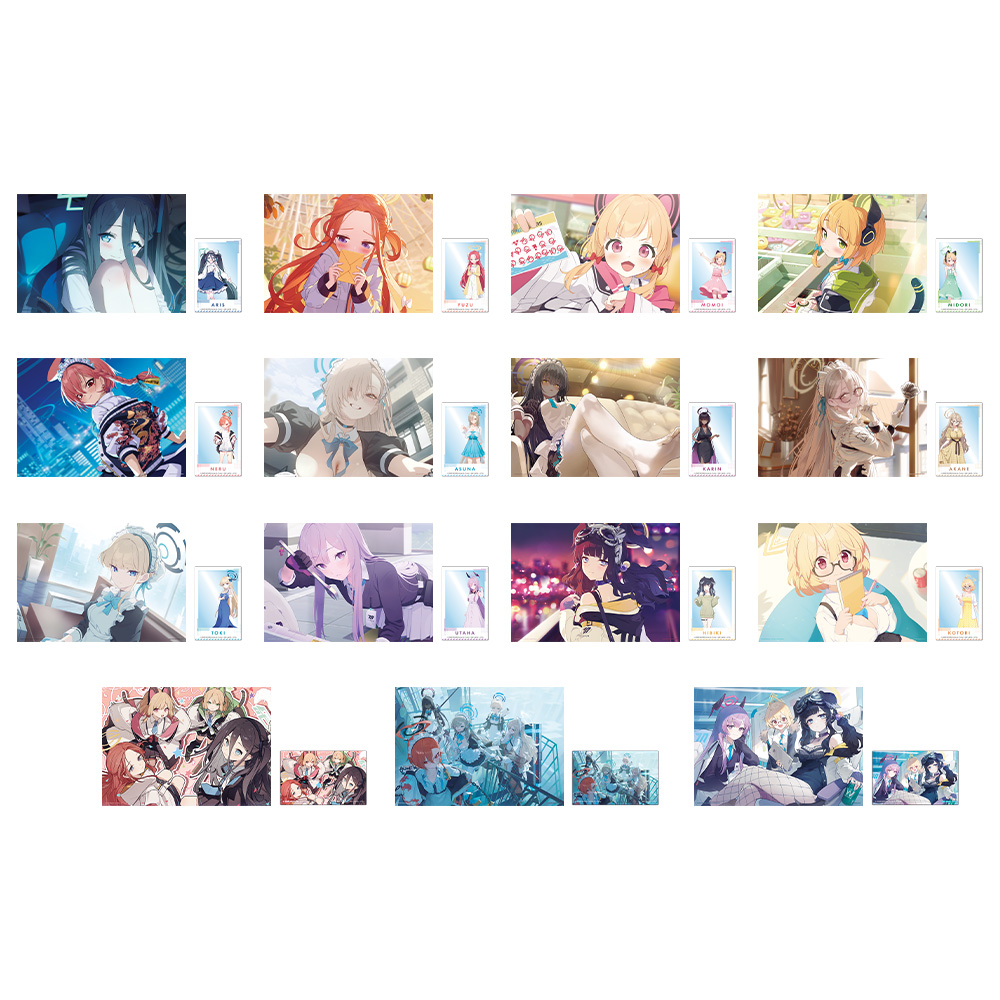 K賞 クリアポスター＆クリアカード