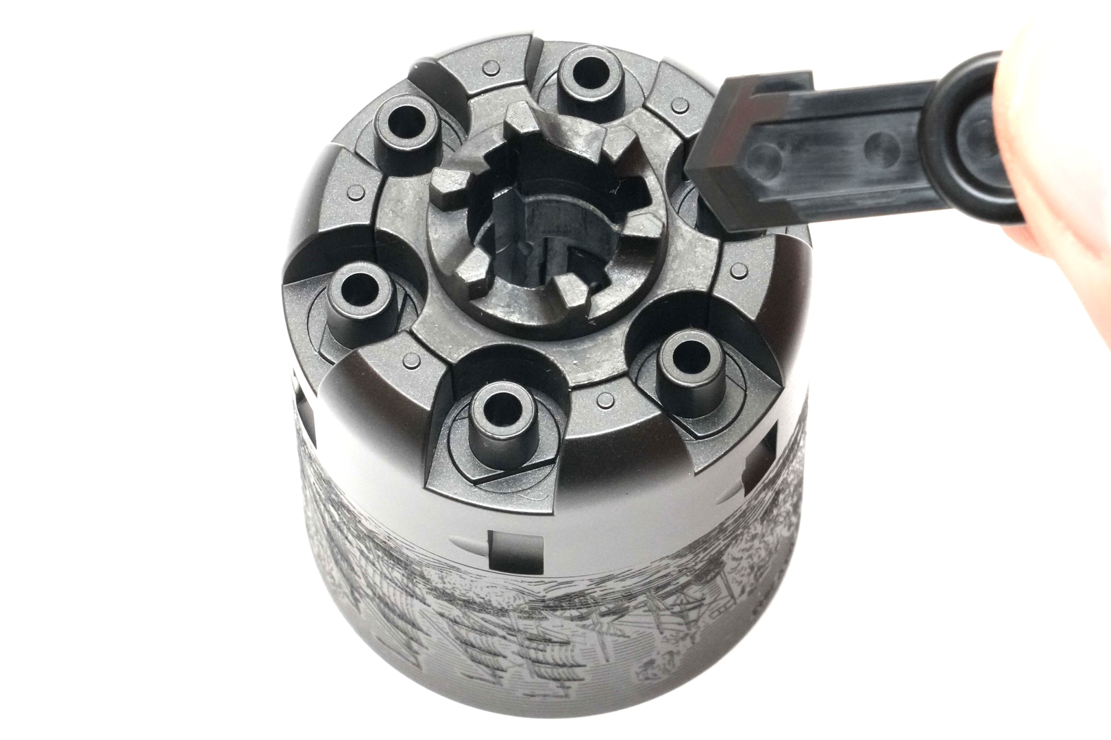 これはシリンダーの内部メカのスリット位置が正常な状態だ