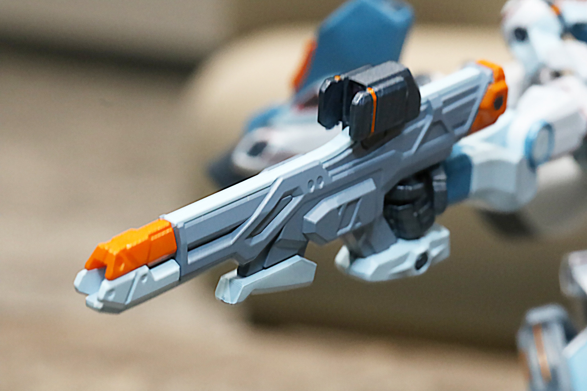 ライフルも付属する<br />※画像は試作品を使用しています