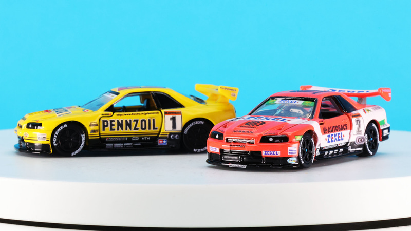 これからレース予選に挑むかのようなたたずまい