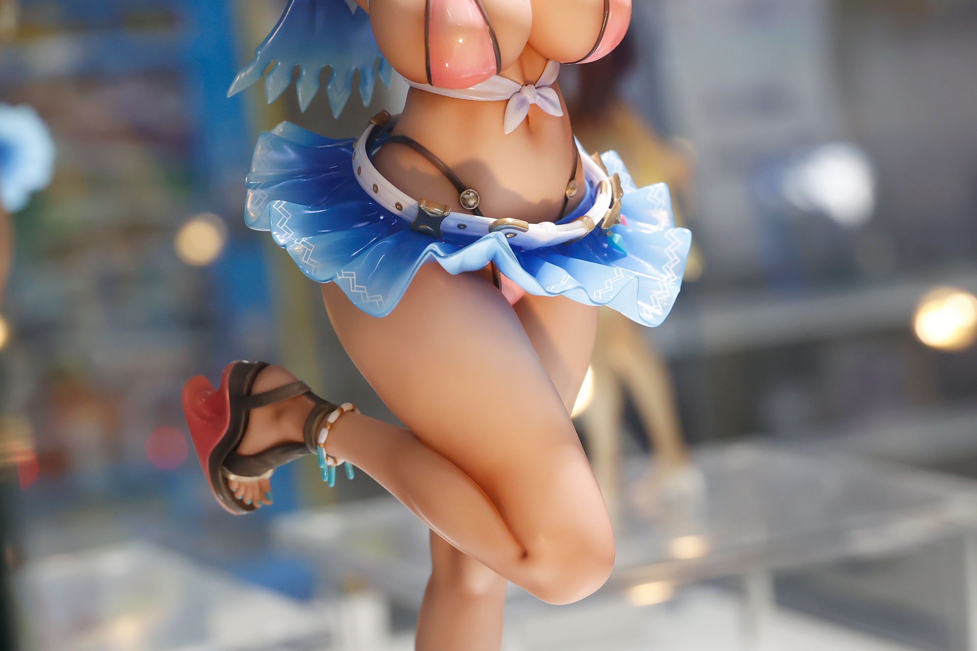 太もものムチムチ感がたまらない！