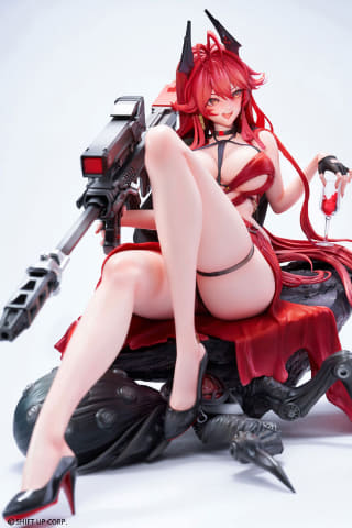 勝利の女神：NIKKE」より赤色のドレスを纏った「レッドフード