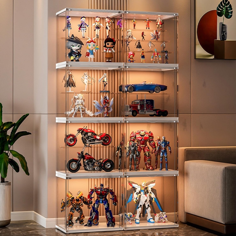 lalairodori フィギュア ケース M 4個セット[並行輸入品] イメージ