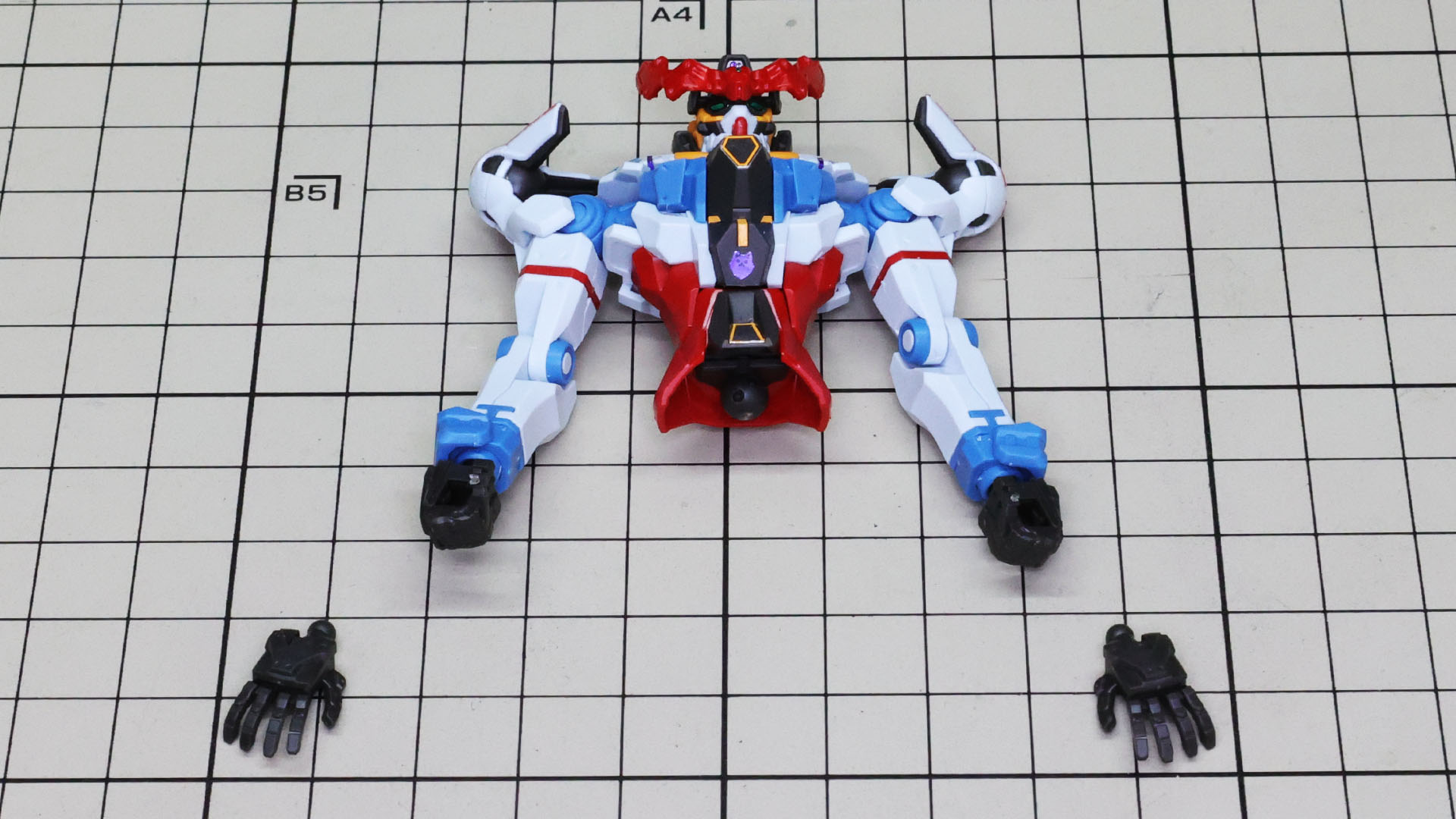 胴体部とドッキングさせました