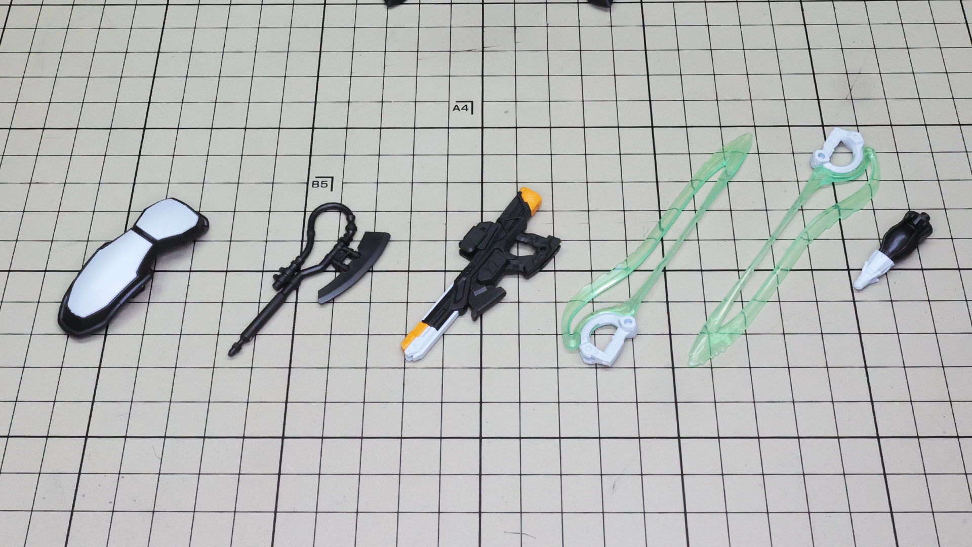 それぞれあっさり組みあがります