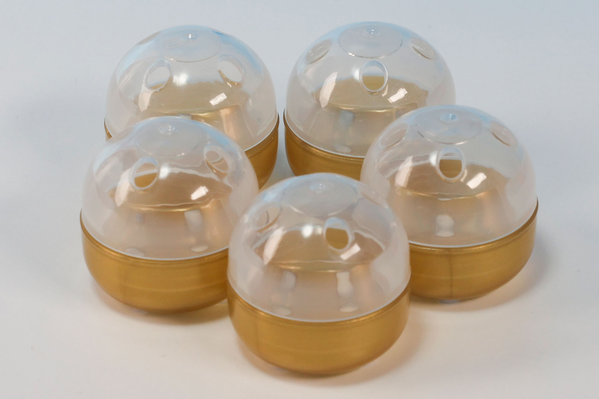 先行購入特典の金色のカプセル。当たり感があってイイ！