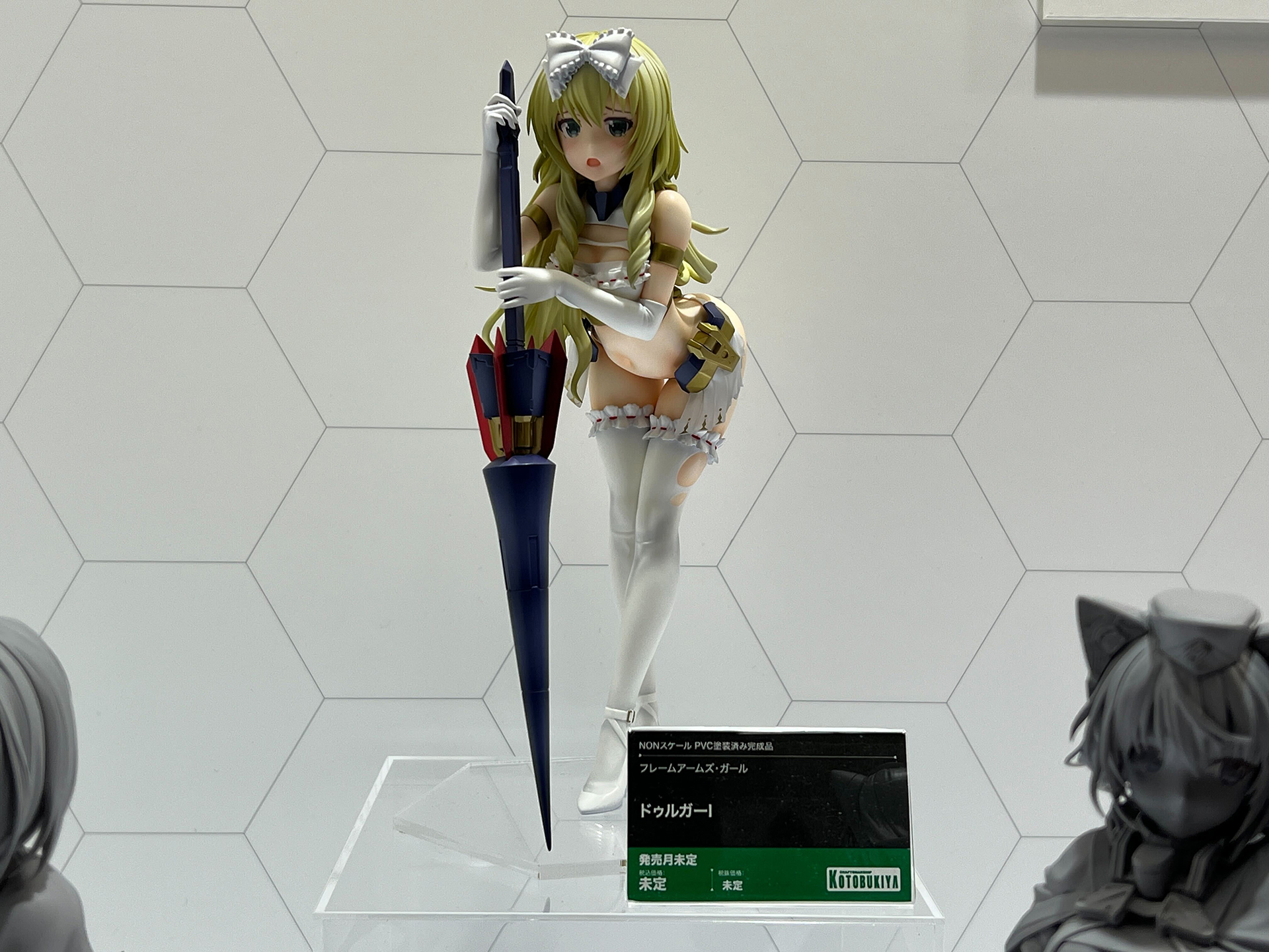 「フレームアームズ・ガール ドゥルガーI」、こちらはフィギュアとなる。発売日・価格未定