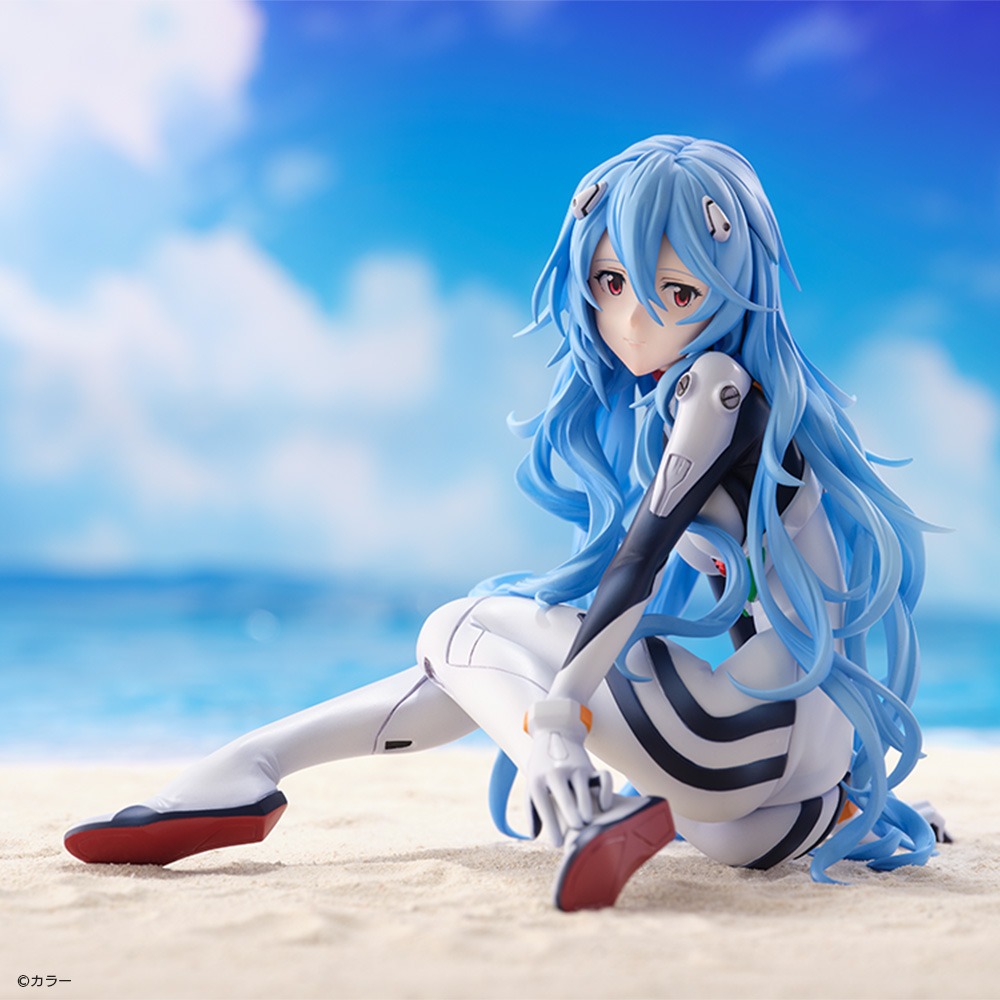 セガの「フィギュア　綾波レイ　ロングヘアVer.」。7月発売予定で、価格は19,800円