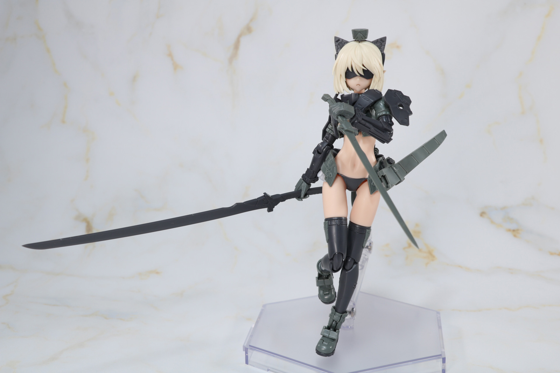 二刀流でのポージング