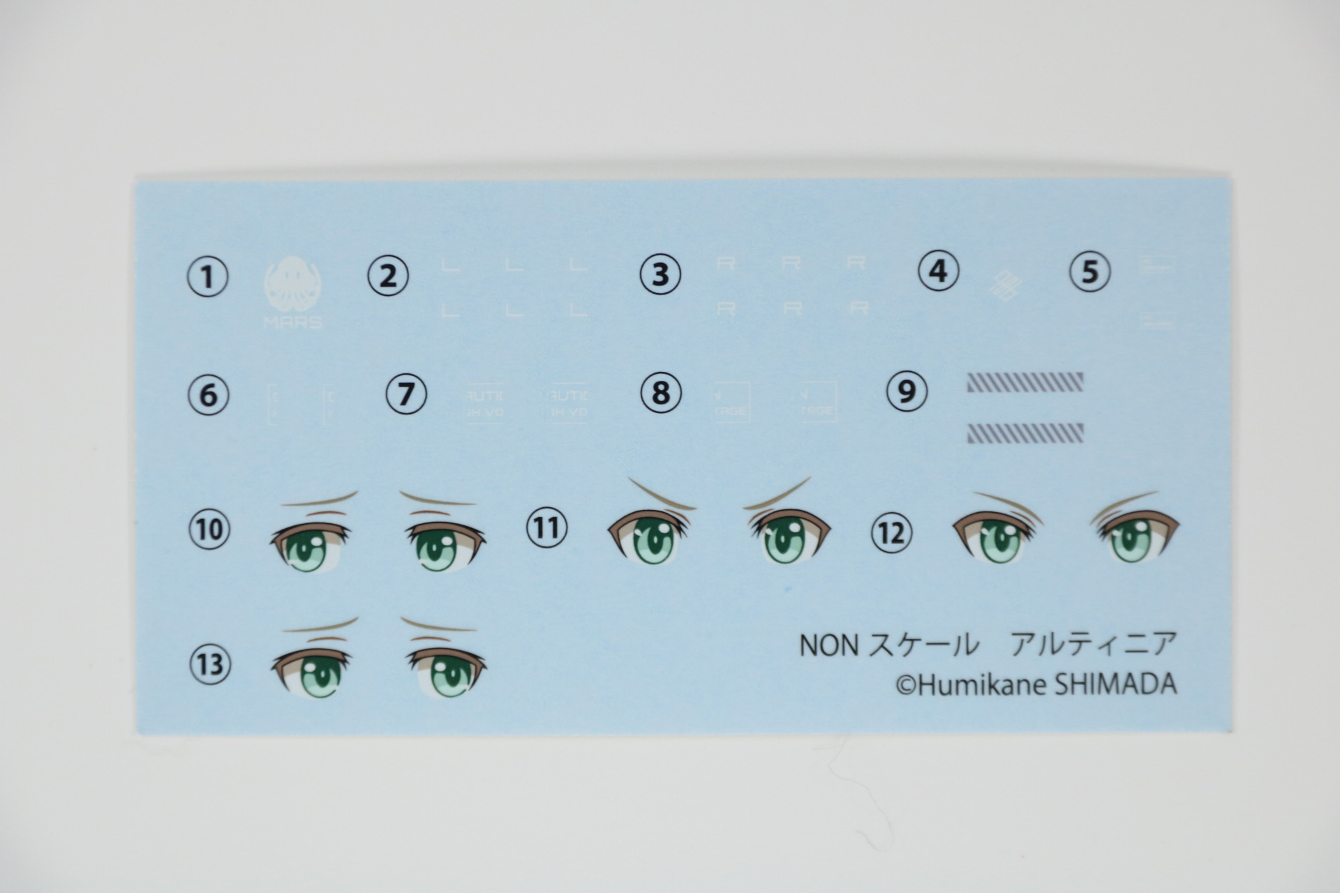 水転写デカール