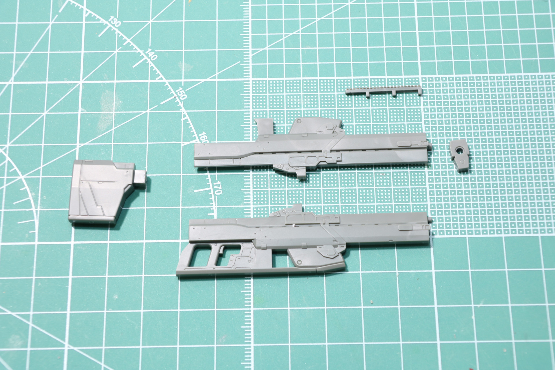 ロングレンジライフルの組み立て