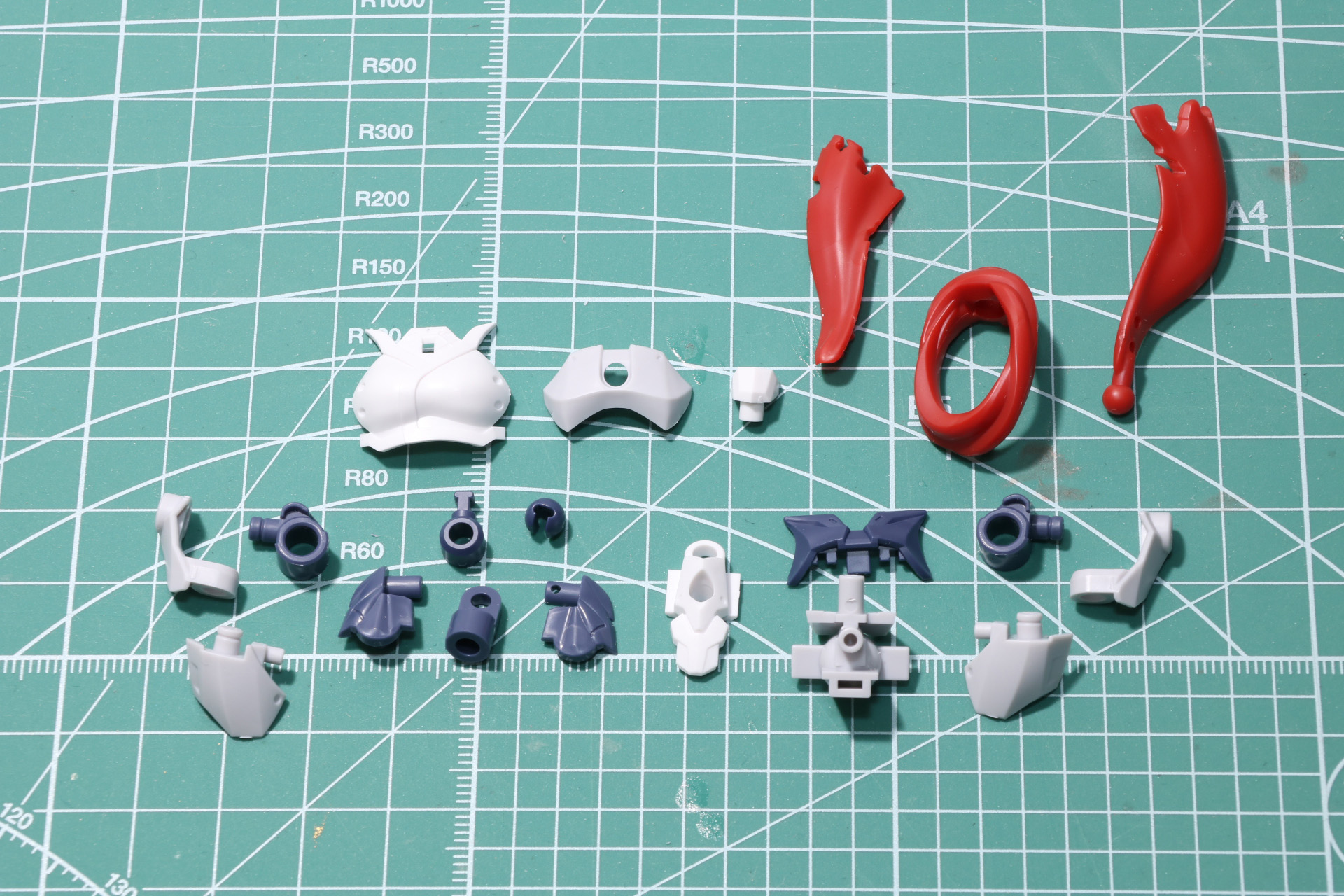 胸部の組み立て