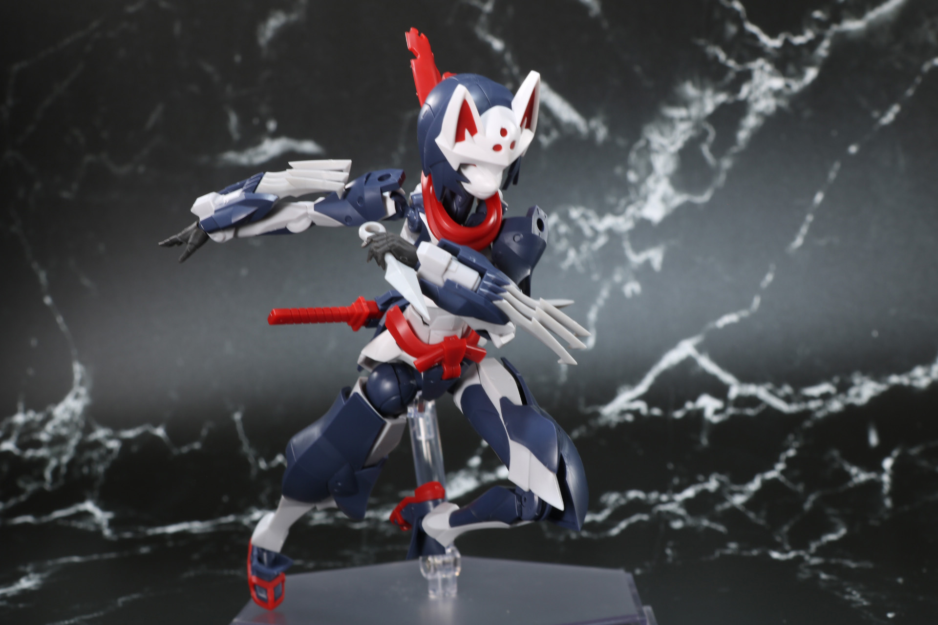 疾駆するポーズ