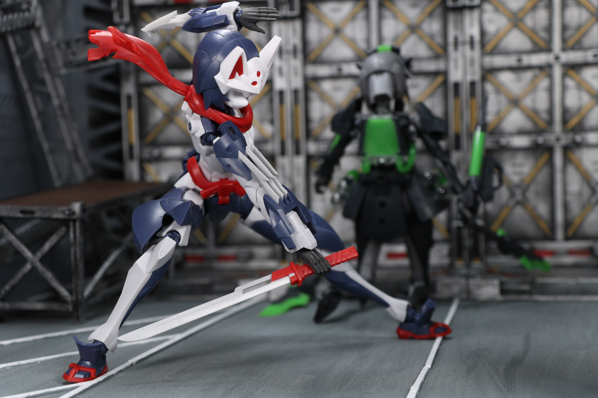 一瞬のスキをついて静かに敵を仕留める