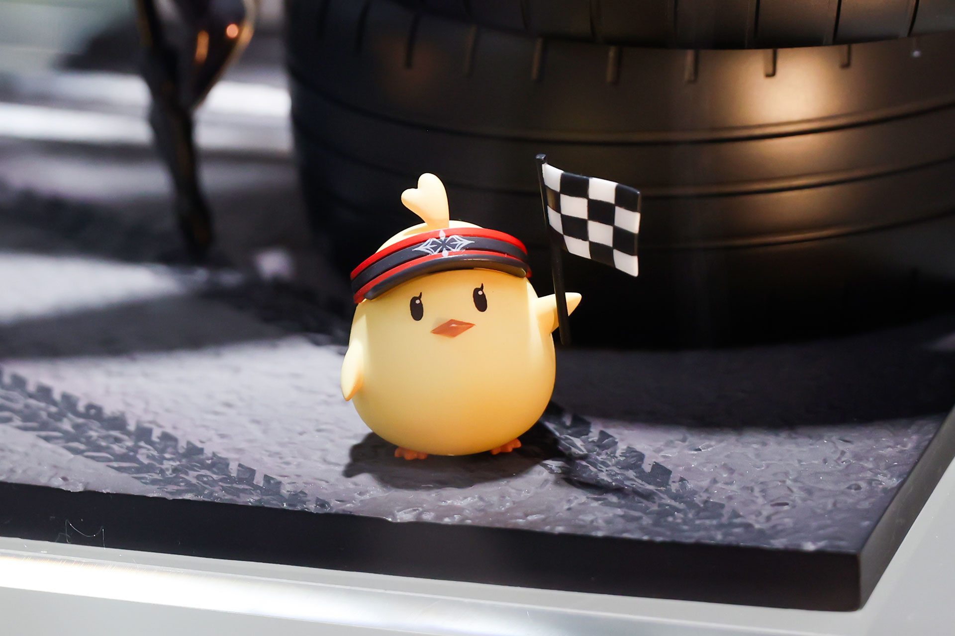 饅頭もしっかりと応援!?