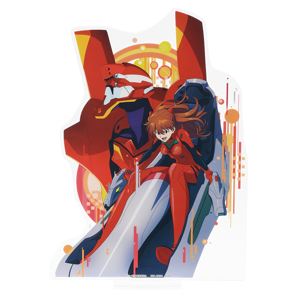 C賞：惣流・アスカ・ラングレー ビッグアクリルスタンド