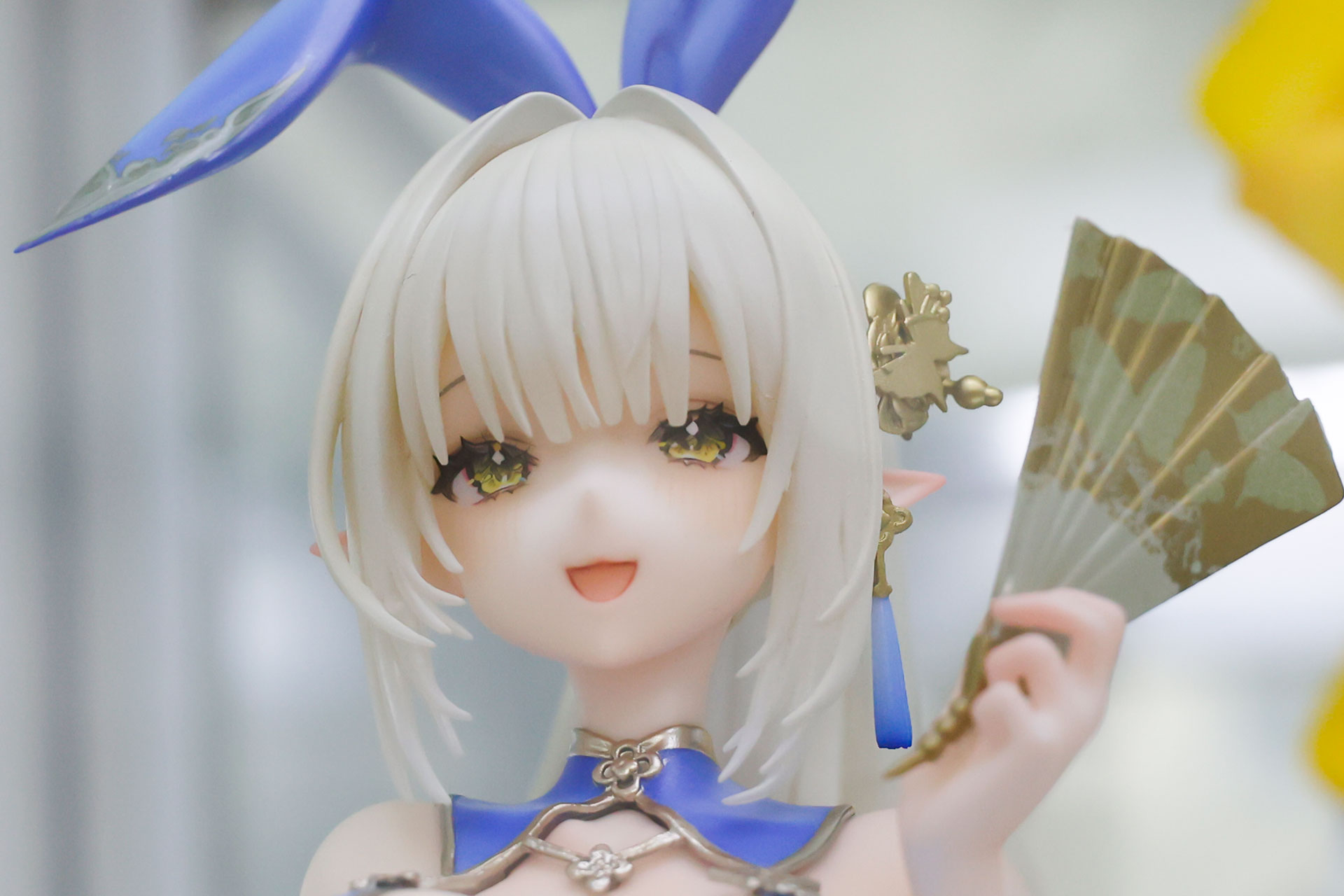 キュートな笑顔に