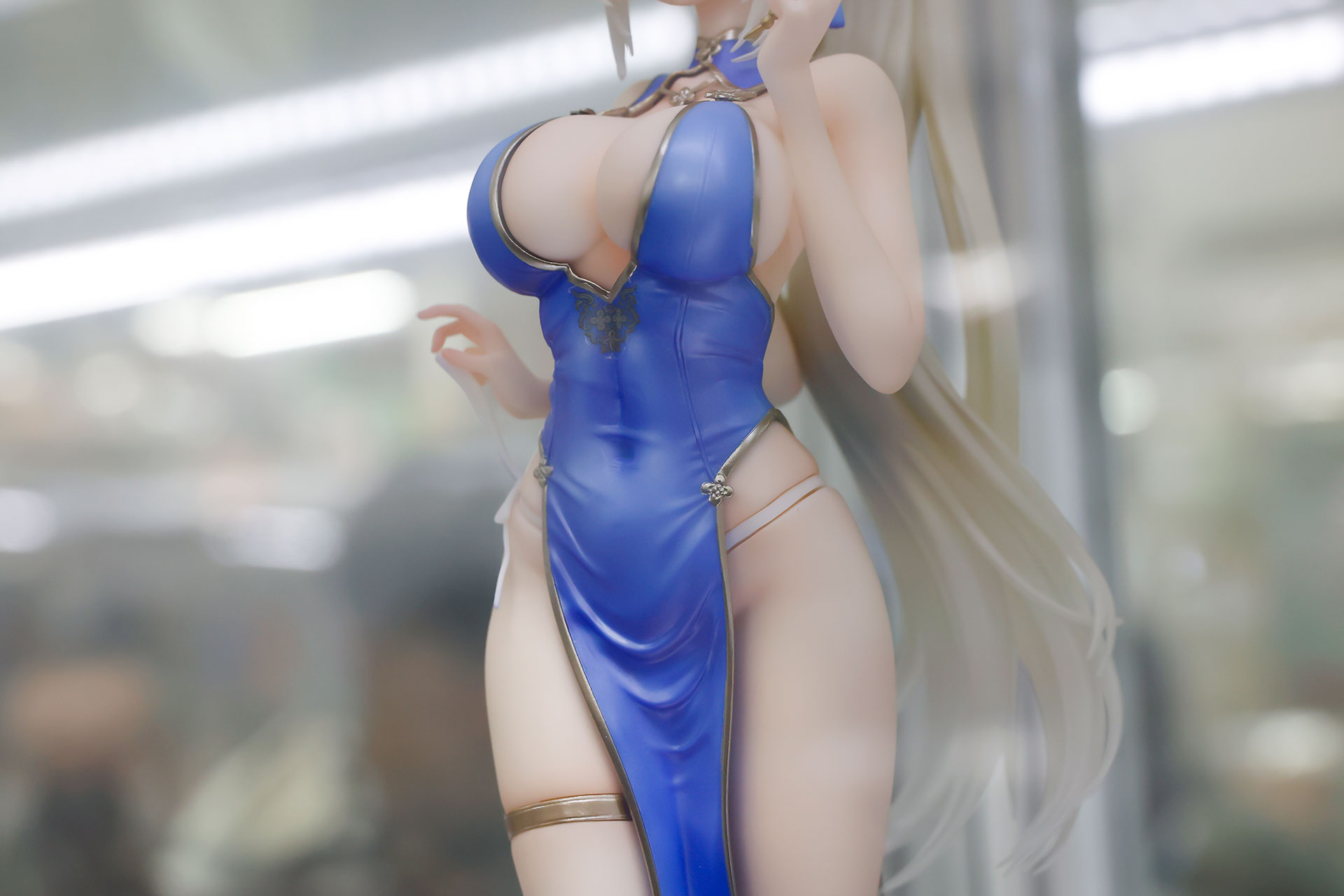 体のラインがよくわかる