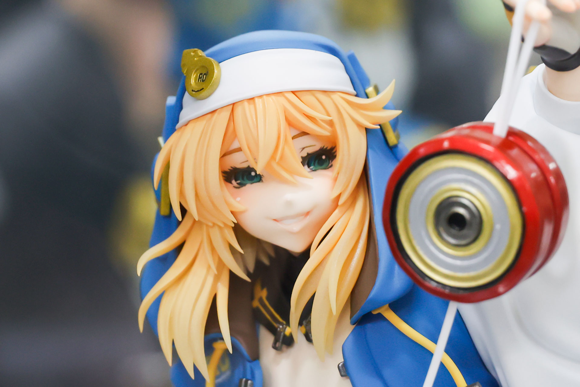 嬉しそうな顔をしたブリジット