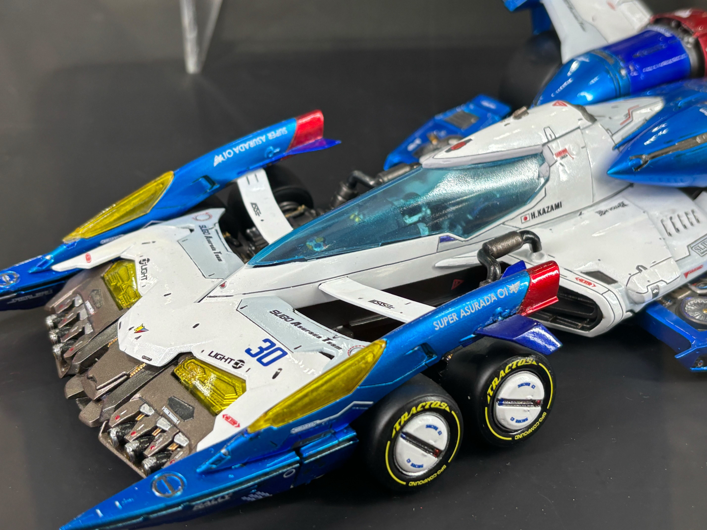 「threeMega ヴァリアブルアクション Hi-SPEC UNITED 新世紀GPXサイバーフォーミュラ スーパーアスラーダ01」