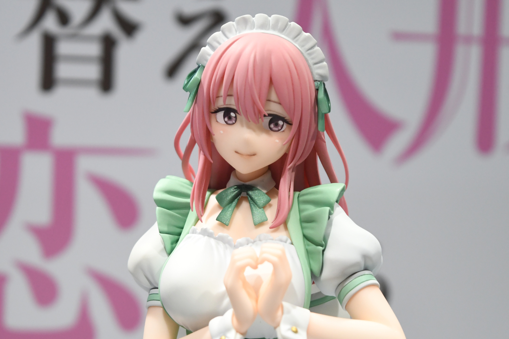 3人の中で、1番メイドらしさが出ている