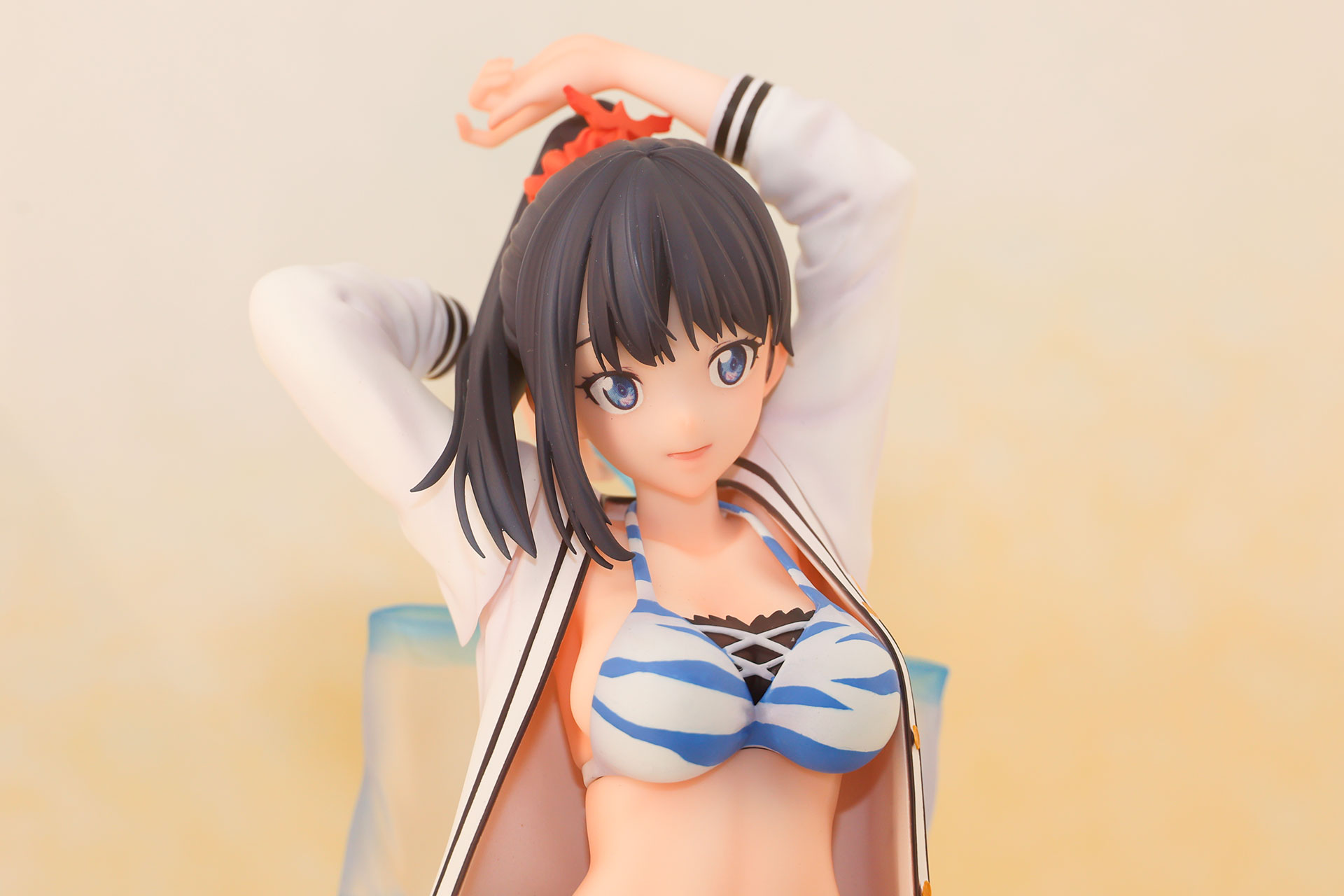 デコマスで展示されていた1/7スケールフィギュアの「グリッドマン　宝多六花」