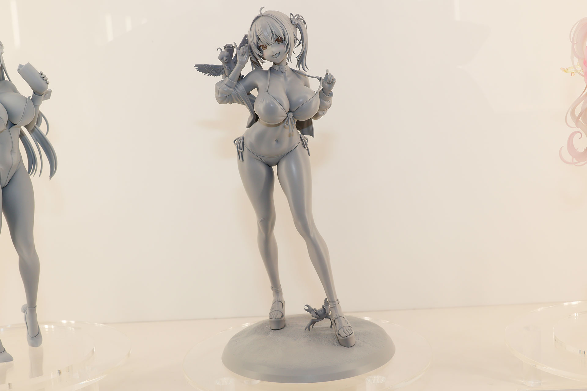 「勝利の女神：NIKKE マスト パイレーツハート」が原型で展示