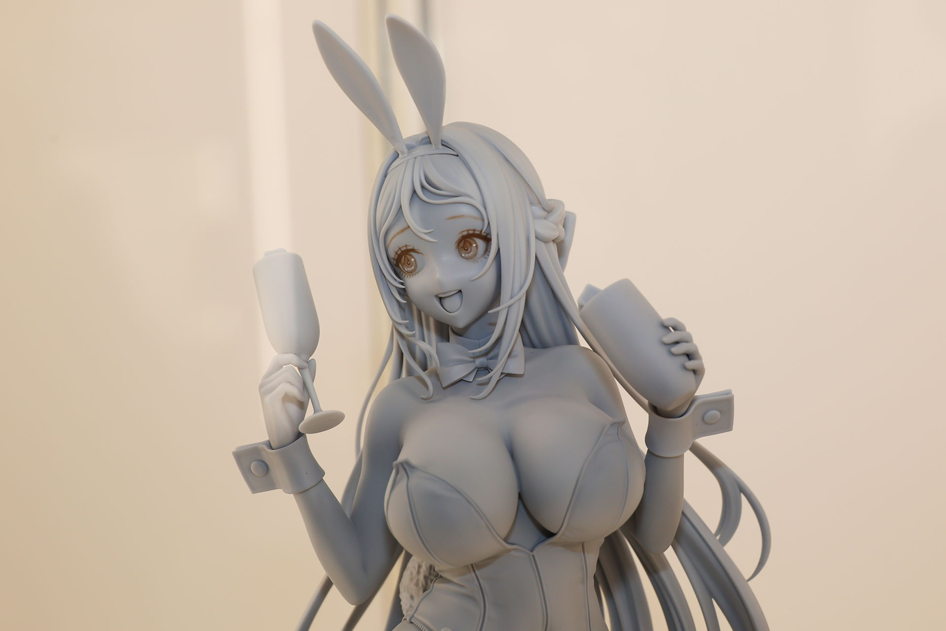 原型で展示されていた「勝利の女神：NIKKE フォルクヴァン モイストラビット」