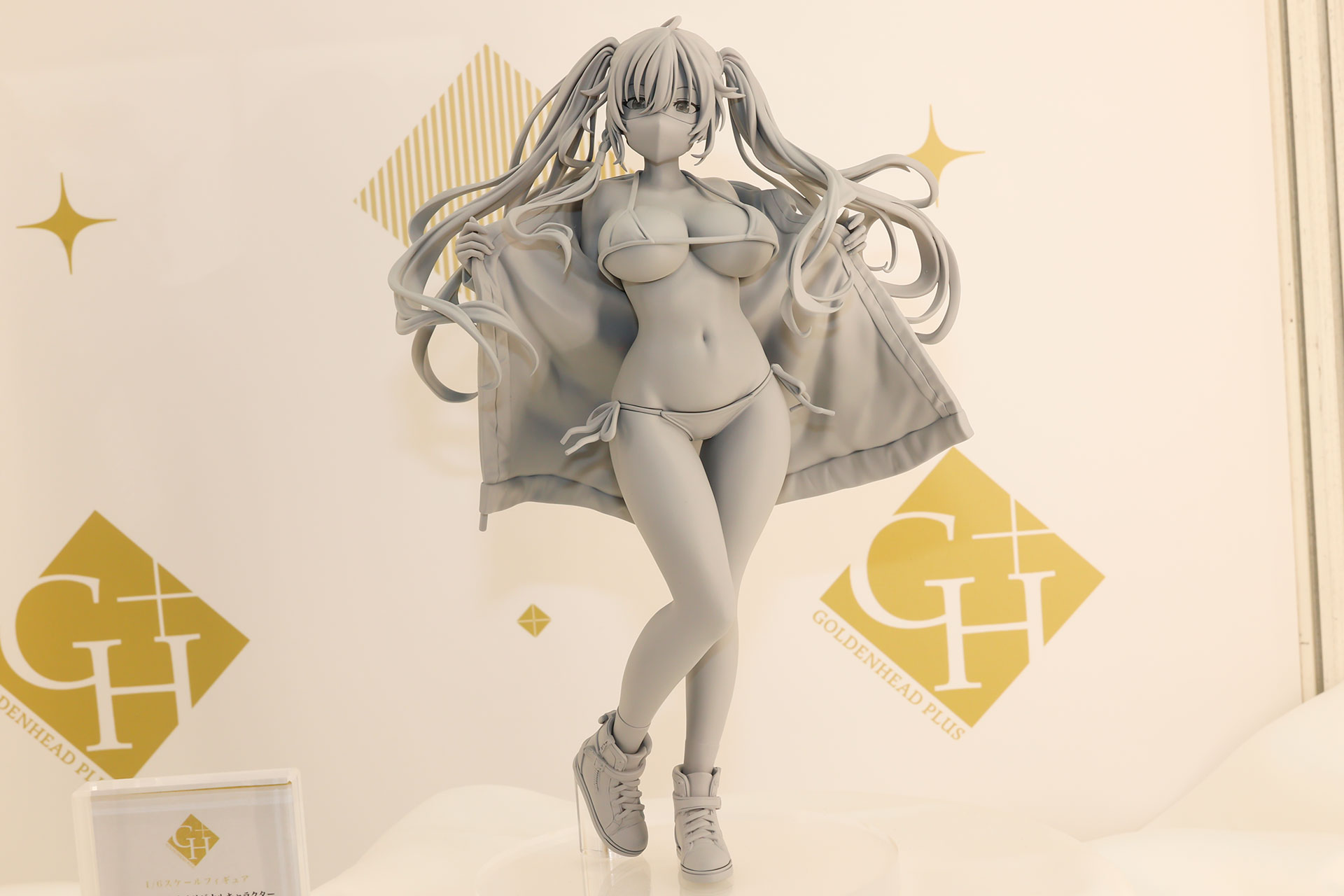 こちらも原型が初公開の「Free style先生オリジナルキャラクター　Station 結月」