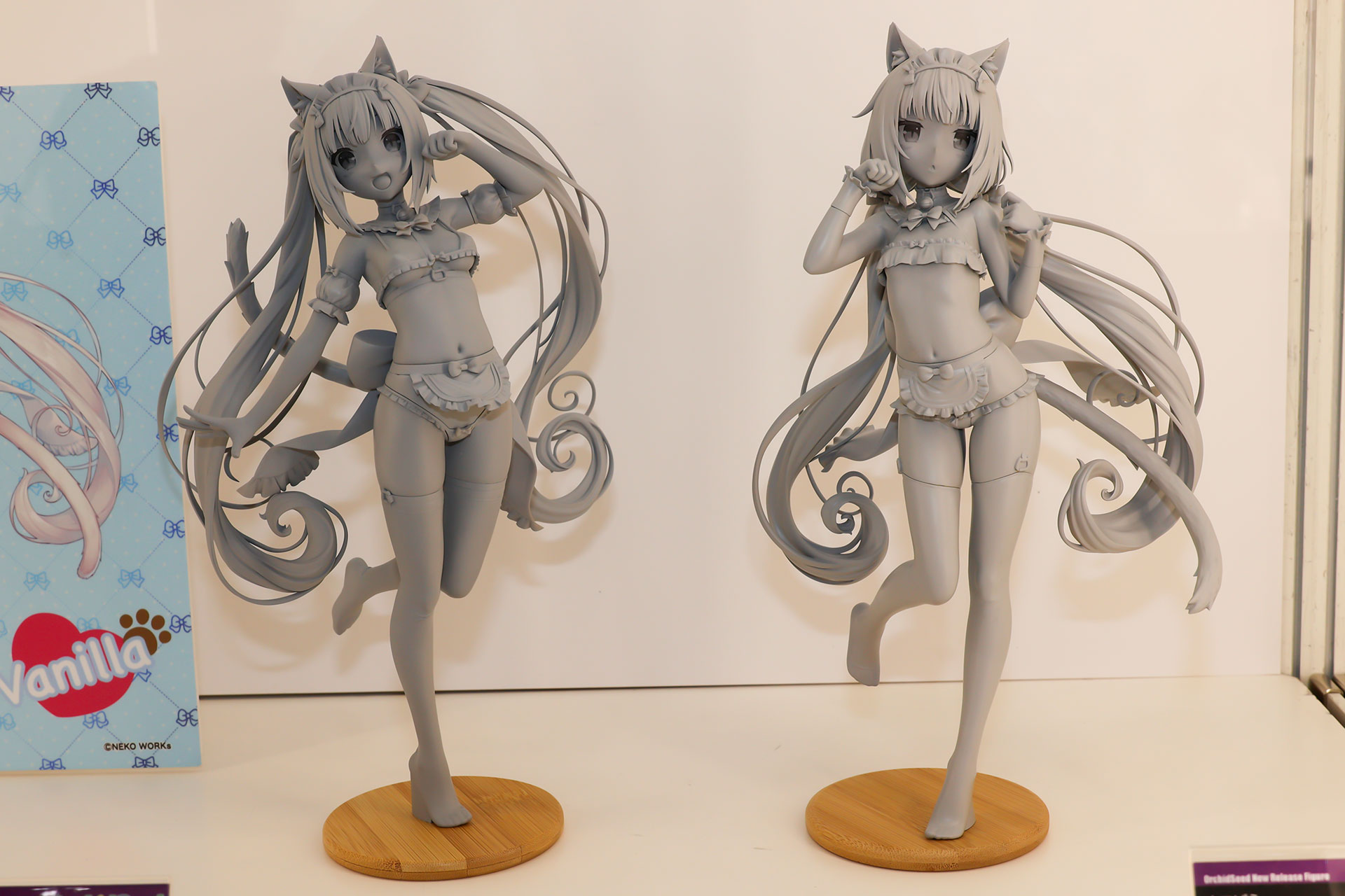 オーキッドシードの「ネコぱら バニラ マイクロビキニメイドver.」と「ネコぱら ショコラ マイクロビキニメイドver.」