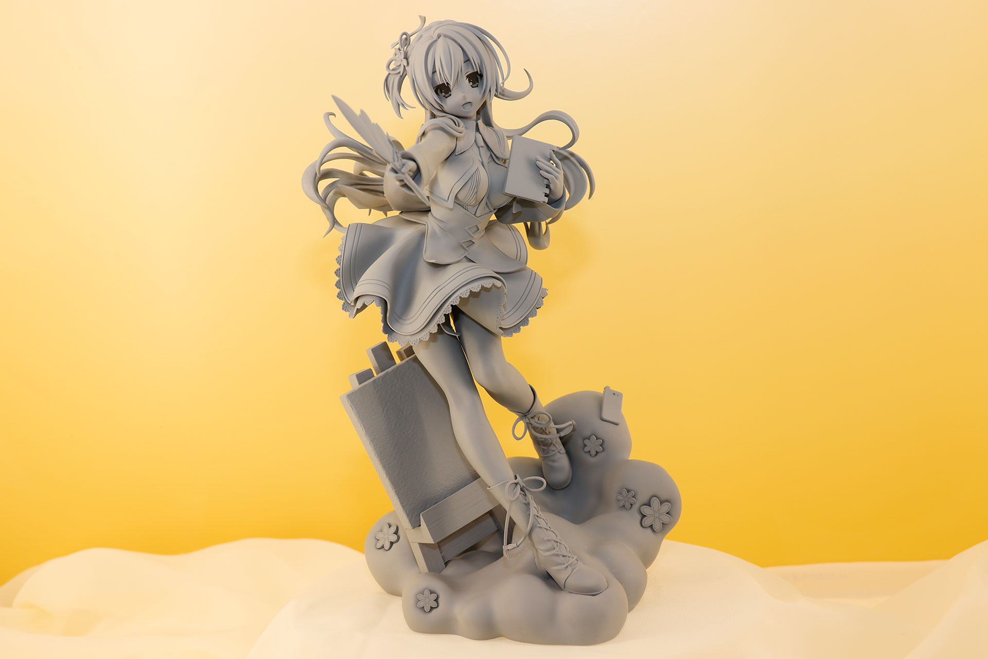 現在監修中の1/7スケールフィギュア「天色＊アイルノーツ シャーリィ・ウォリック」