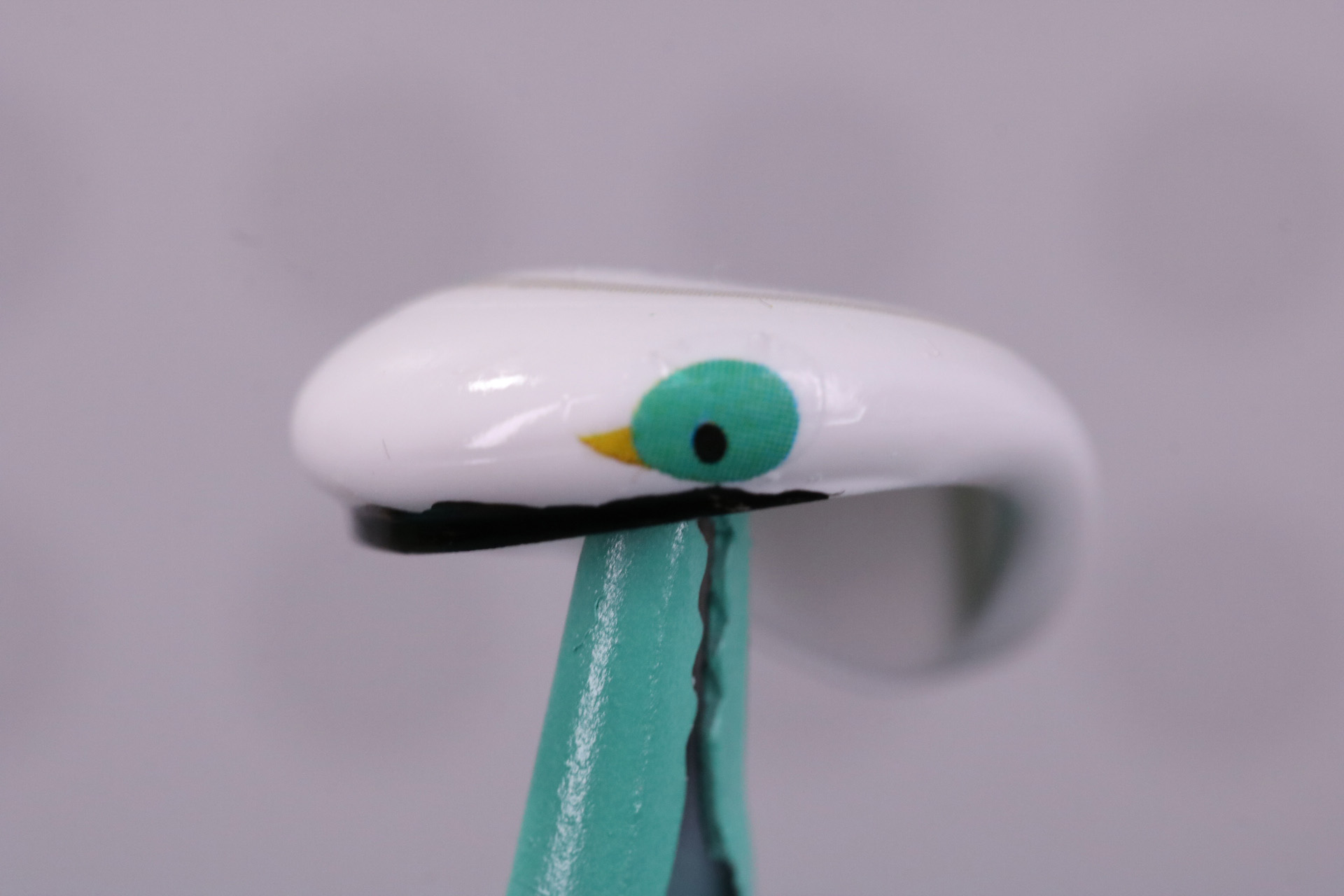 後ろには応援隊のコトリさんのマーク