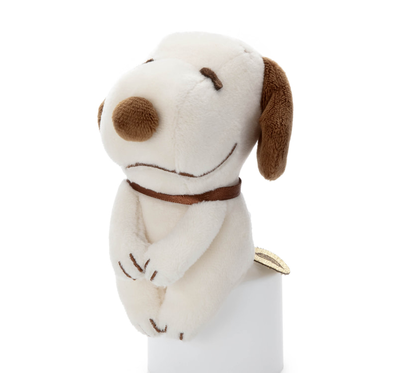 「ピーナッツ Cacao ちょっこりさん スヌーピー(ホワイト＆ミルク)」