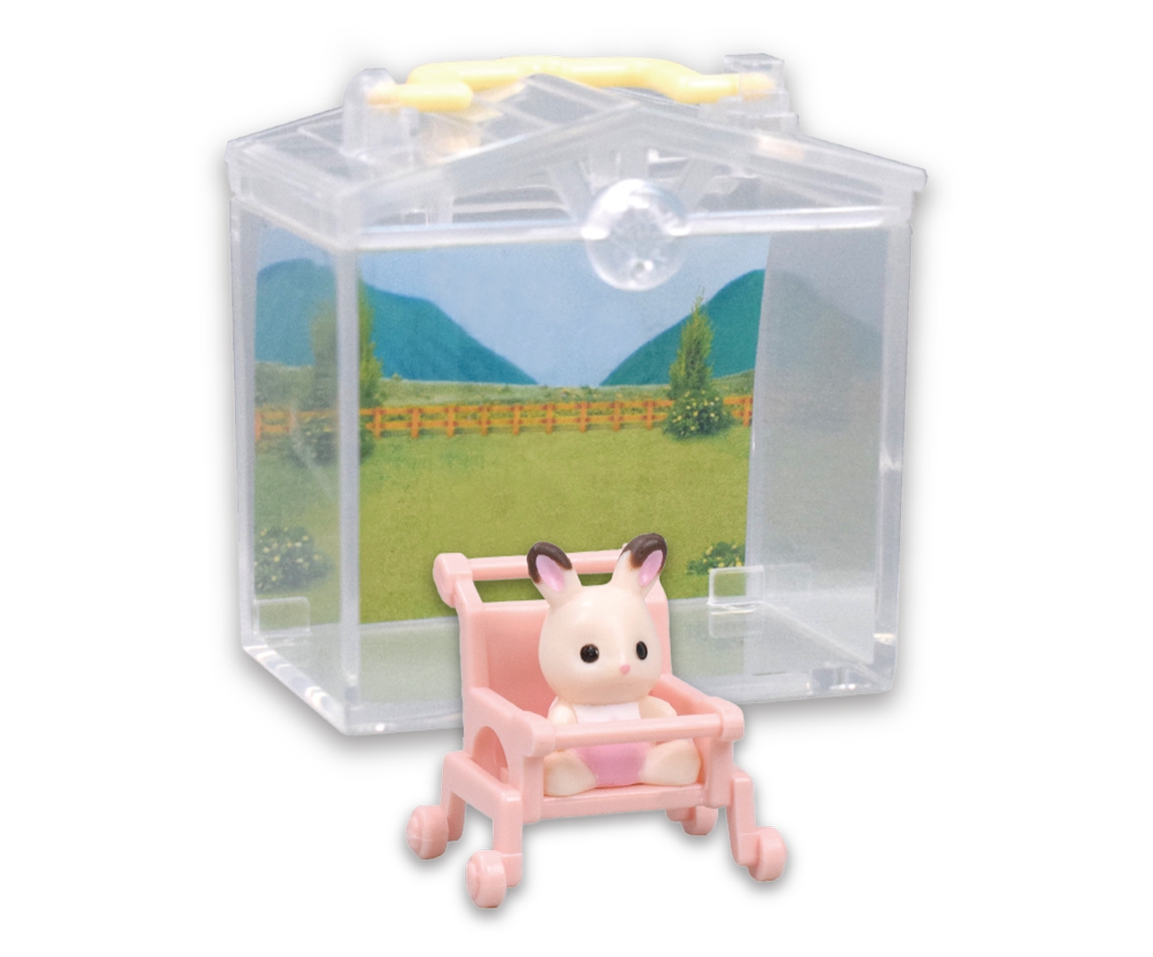 赤ちゃんハウス ショコラウサギの赤ちゃん（ブリーズ）＆ベビーカー