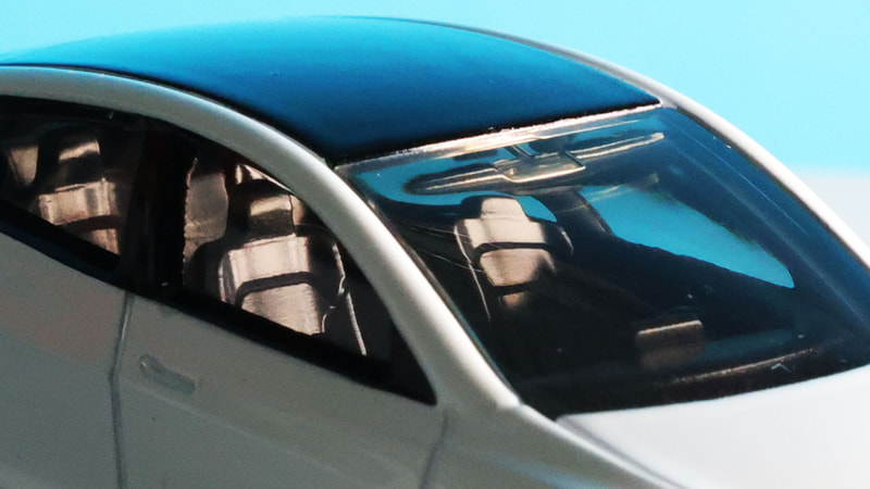 シートのディテールもばっちり再現されています！