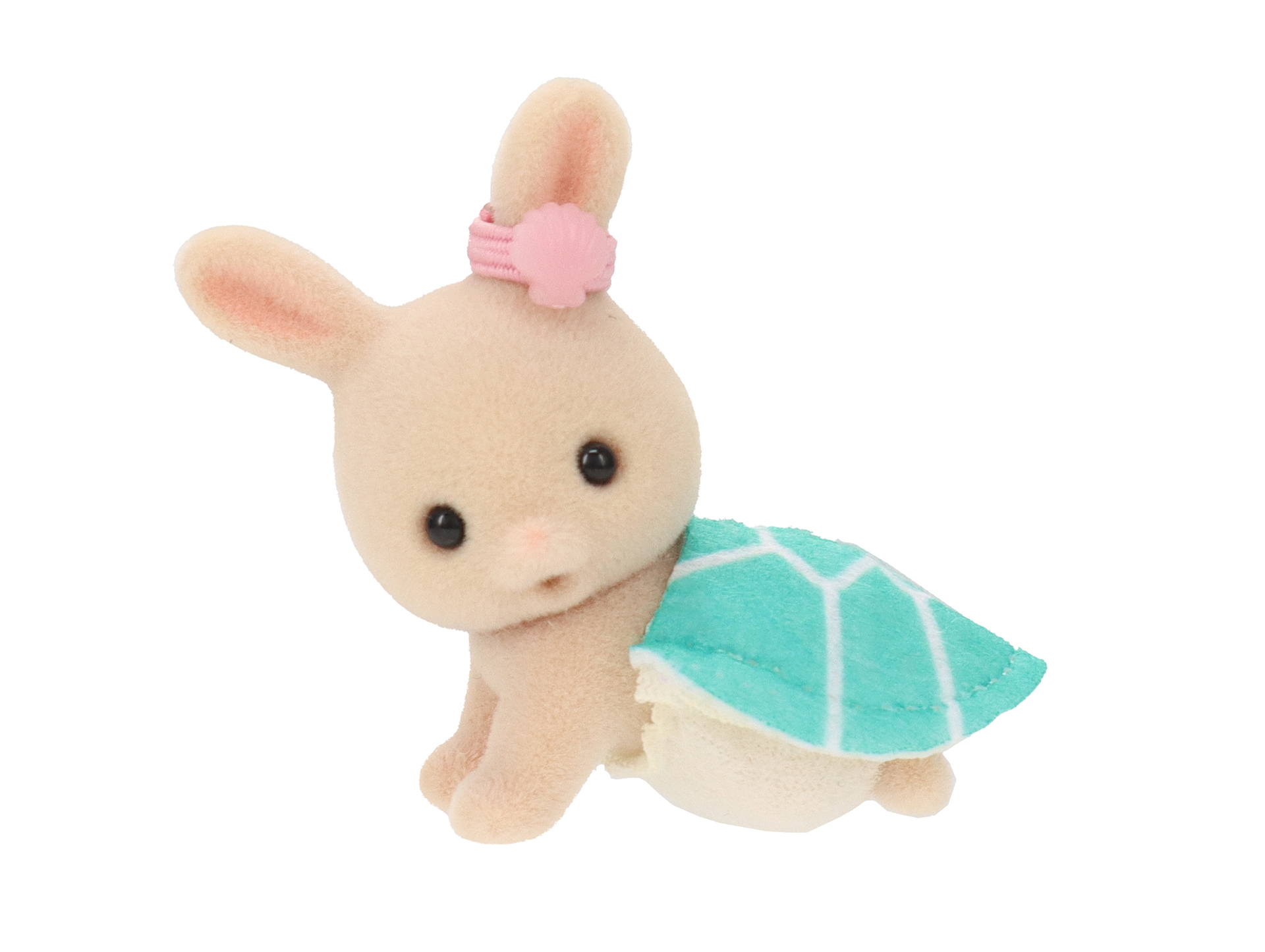 1回1,400円の「シルバニアファミリー森のくじDX」の景品に、オリジナル衣装を着た「赤ちゃんゆめいろマリン　カメ/カニ」が登場