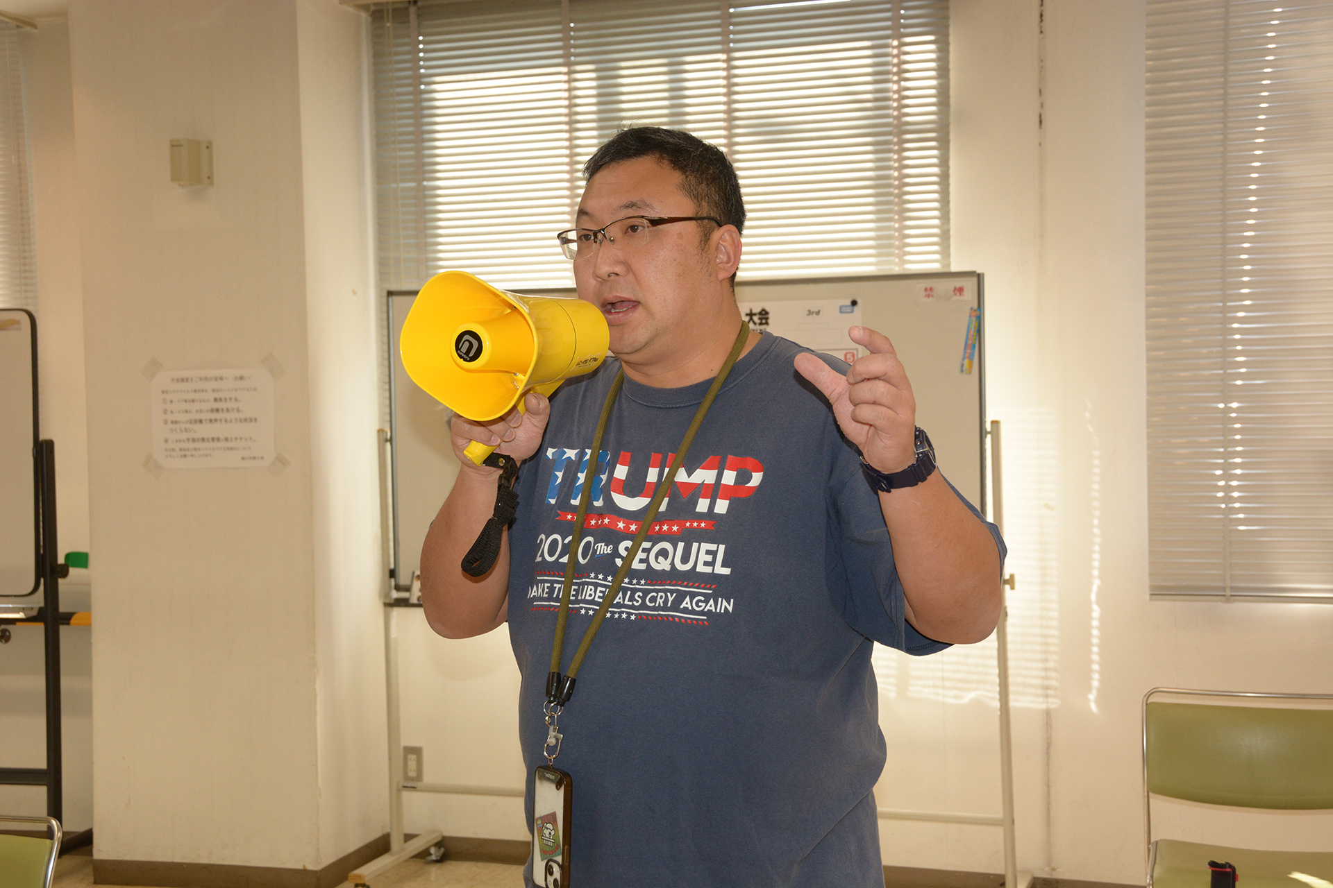 イベントを主催している「おぢいさんの店」店長の田中肇氏は来場者だけでなく、ボランティアが気持ちよく試合を進行できるように注意事項やイベントの決まりなども細かく設定してイベントを開催している