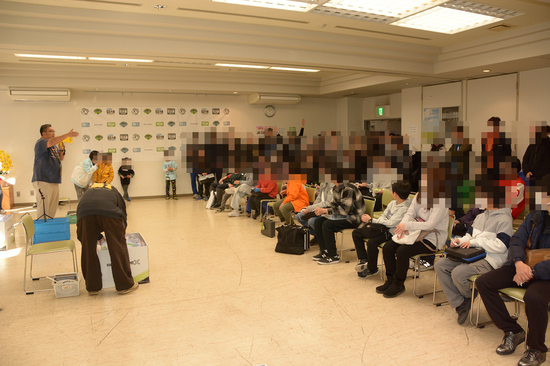 参加者だけで120名を超え、応援に来た家族も集まり大盛況のイベントとなった