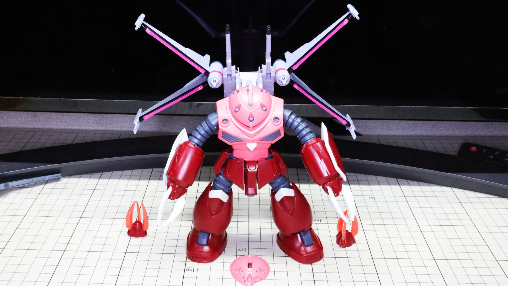 ウイングを広げてズゴック(SEED FREEDOM Ver.)完成です！