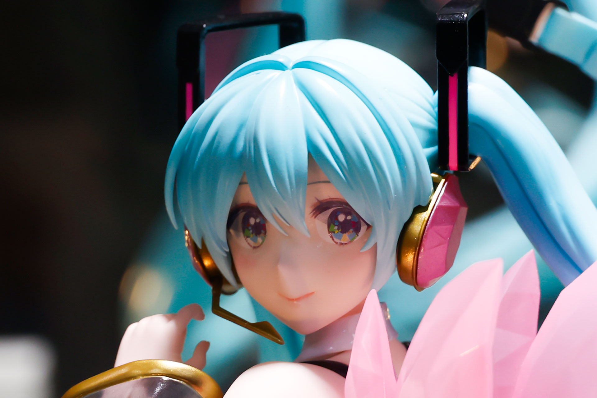 見返り美人のミクさん