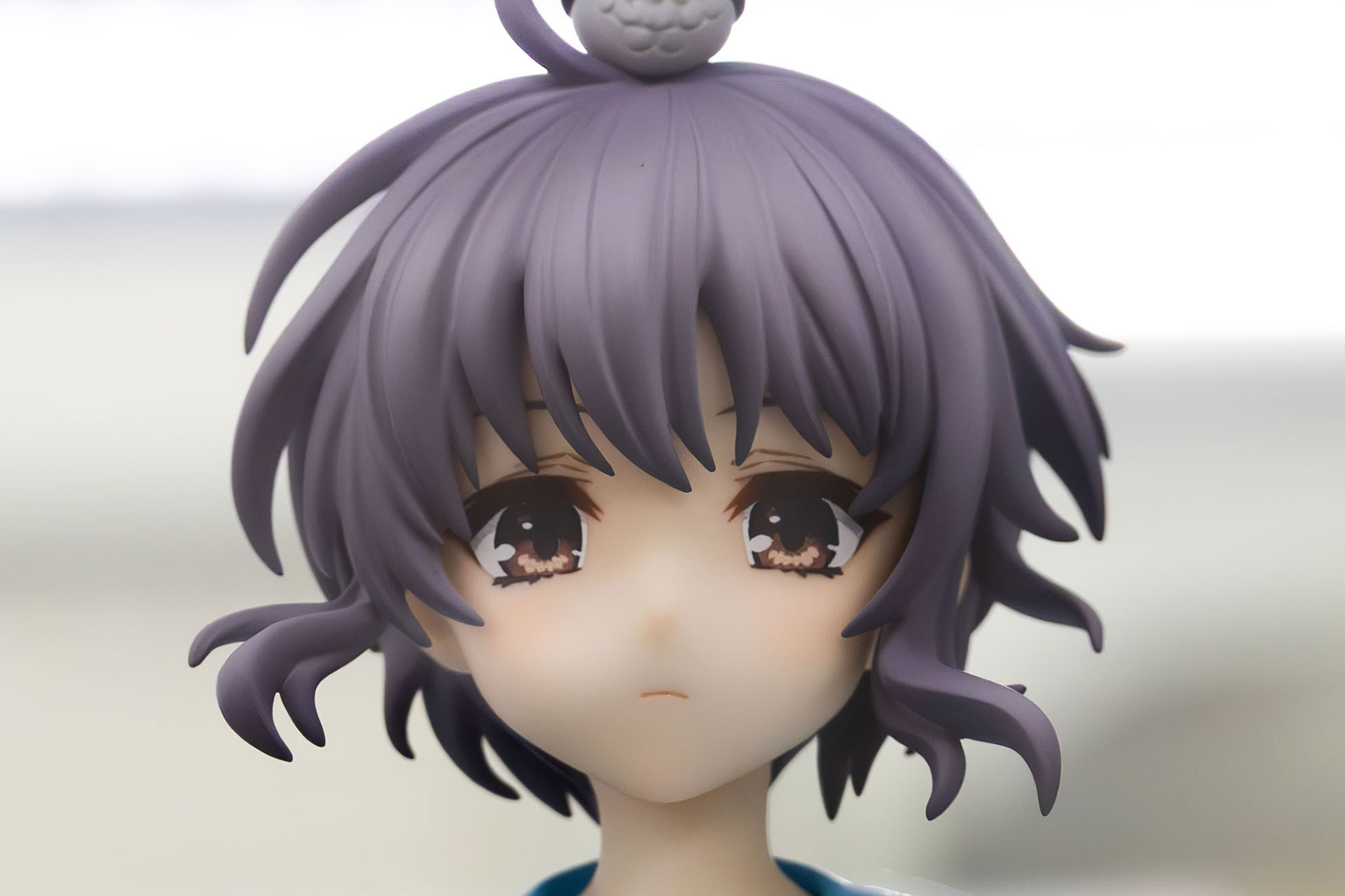 真面目な表情をした長門有希