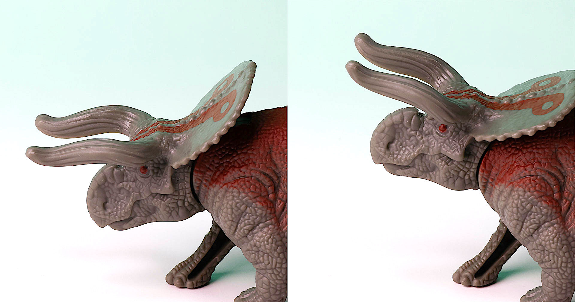 頭部は上下に動かすことができる