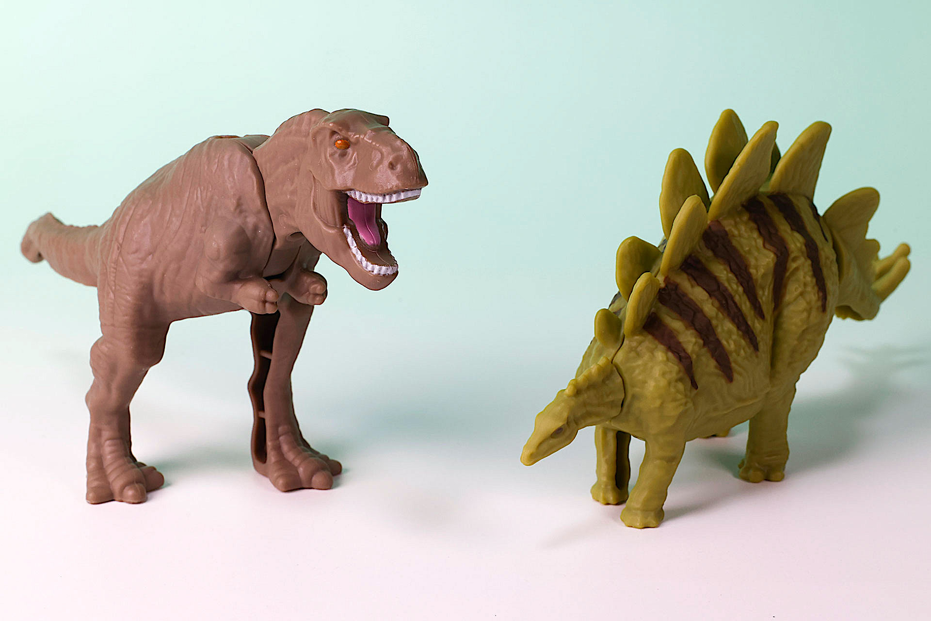 おなじみの恐竜たちもラインナップされている