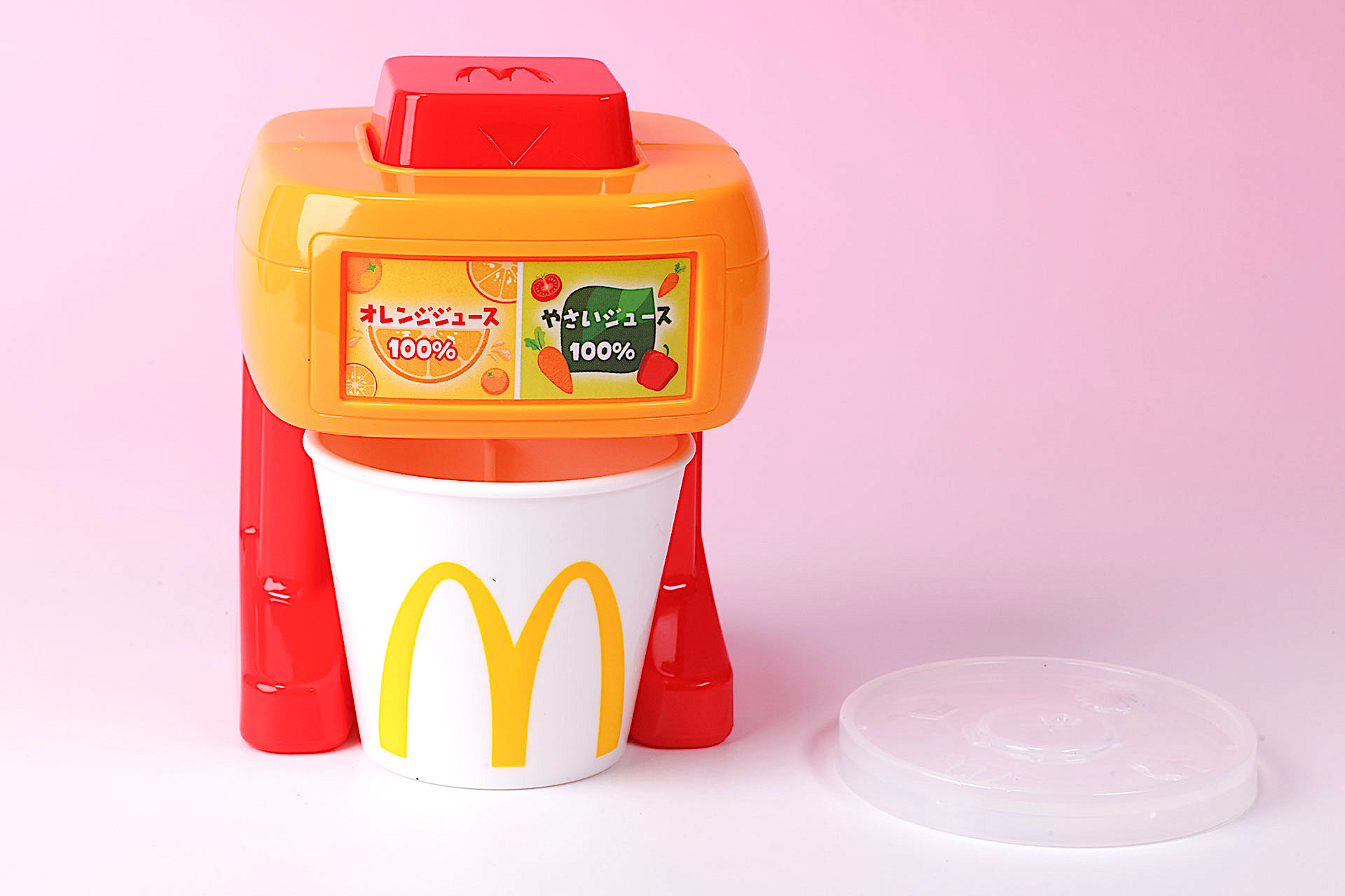 フタを外してカップをセット