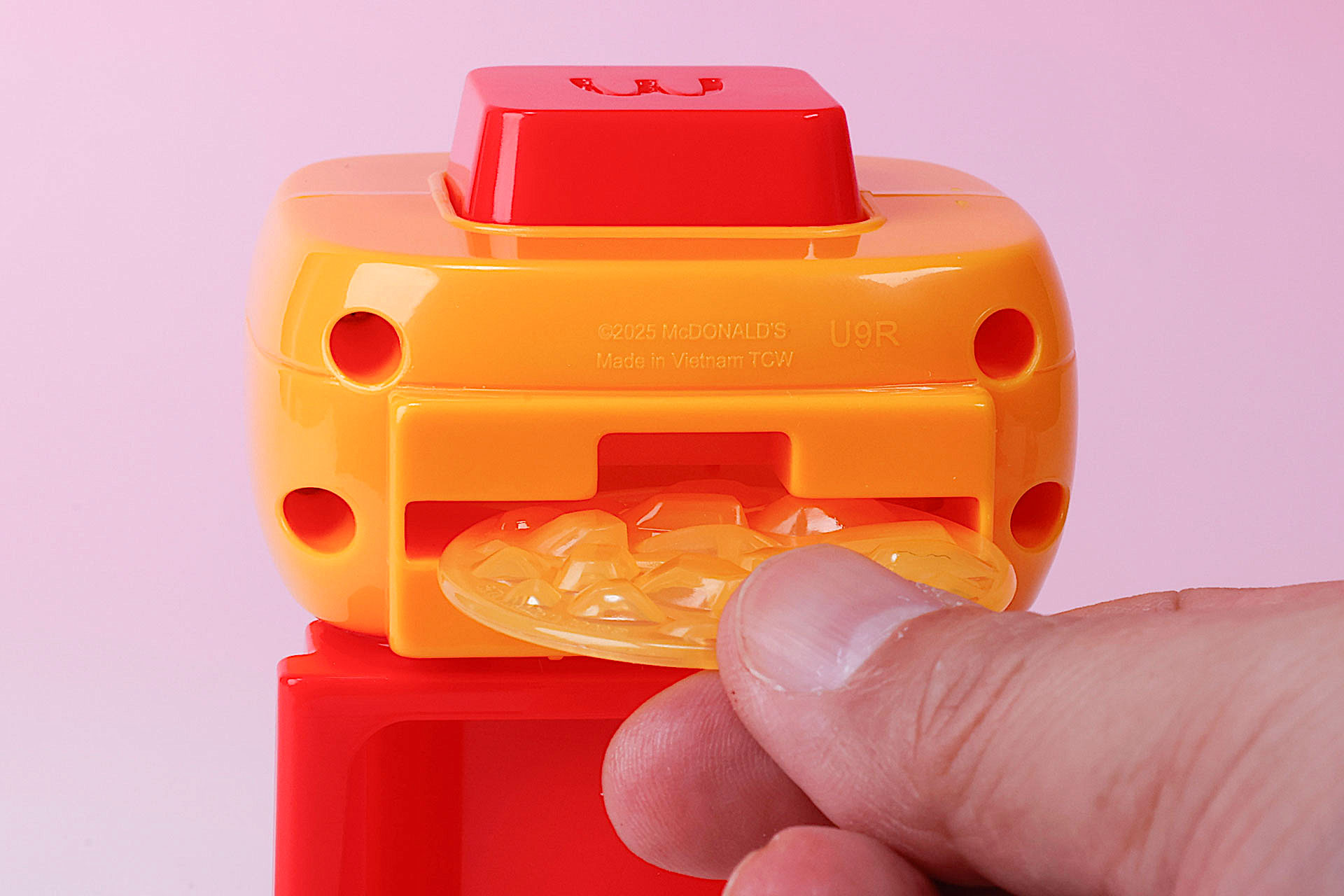 ジュースのパネルをしっかりとセットしよう