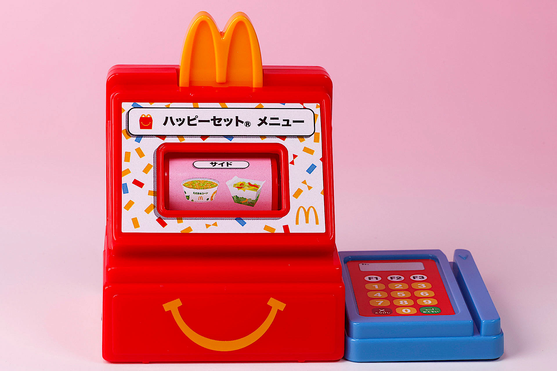 レジスターとカードリーダをセットしたところ