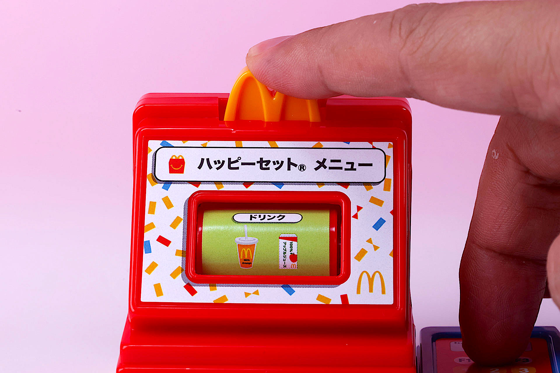 上部のボタンを押すと絵柄か切り替わる